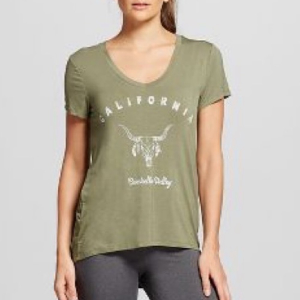 Grayson Threads green California Coachella Valley tee size small